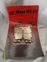 HONDA - Pastilla freno trasero CRF 2002/2015-CR 2002/2015